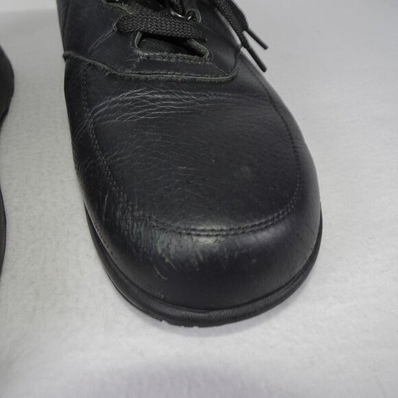 SAS Guardian Slip Resistant Shoes Men's 10 WW Wide Black Leather - Picture 7 of 15